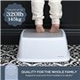 Dreambaby Ensemble siège de toilette et marchepied – Gris