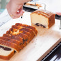 Diffaxy Coupe-gâteau, coupe-gâteau professionnel en acier inoxydable 32 cm, fil de coupe à double couche, fil de scie à gâteau r