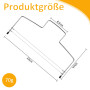 Diffaxy Coupe-gâteau, coupe-gâteau professionnel en acier inoxydable 32 cm, fil de coupe à double couche, fil de scie à gâteau r