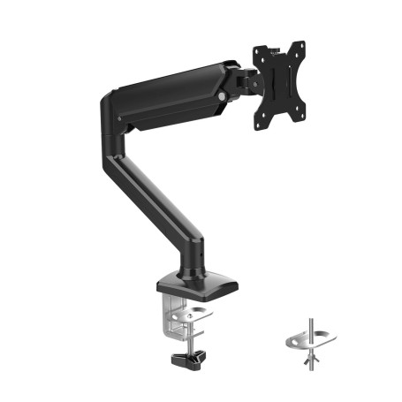 GRIFEMA GB2003-1, Support Ecran PC Moniteur de 13-32 Pouces, Bras Ecran PC VESA 75x75-100x100 MM, Rotation à 360°, Réglable en H