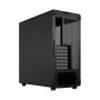 Fractal Design North Charcoal Black Tempered Glass Dark - Façade en Bois de Noyer – Panneau latéral en Verre – Deux Ventilateurs