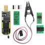 KeeYees Pince de Test SOIC8 SOP8 Clip de Test pour EEPROM 25CXX / 24CXX avec CH341A Programmeur USB Flash BIOS EEPROM Série 24 2