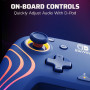 Official Switch Afterglow Wave Wired Controller - Blue