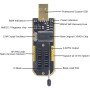 SOIC8 SOP8 Puce Flash IC CH341A Programmeur USB Puce BIOS Flash Module de Programmation USB (Programmeur SB + Clip SOP8 + Adapta