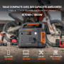 Station Électrique Portable Jackery Explorer 1000 v2, 1070Wh Batterie LiFePO4, 1500W Sortie, 6 Ports CA/CC USB-C/A, Charge Rapid