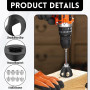 Outils de Perçage Verticaux avec Guide de Mèche, Guide de Percage Droit Bois pour un Perçage Vertical Facile