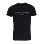 Tommy Hilfiger T-Shirt Manches Courtes Homme Core Tommy Logo Col Ras-du-Cou