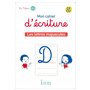 Mon cahier d'écriture CP-CE1 - Cartes Lettres majuscules cursives  - Ed. 2022
