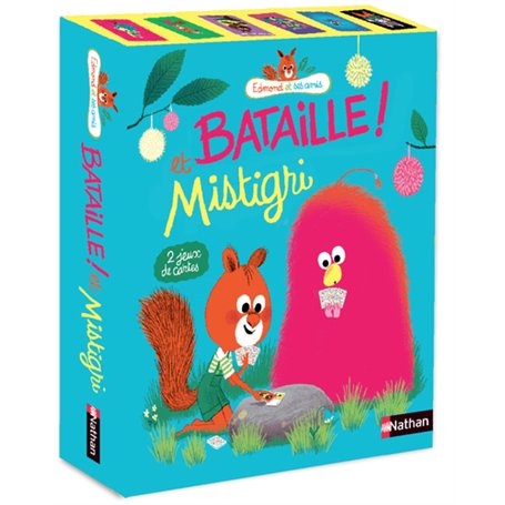 Edmond et ses amis jeux : Bataille et Mistigri