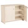 Meuble moyen à portes - bouleau