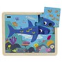 Puzzle bois - Le requin - 6p