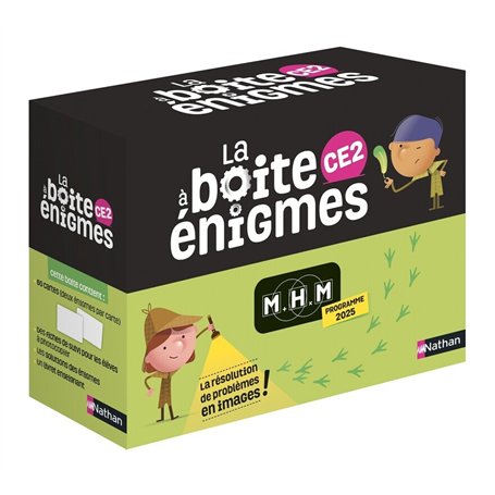 MHM - CE2 - la boite à énigmes - Programme 2025