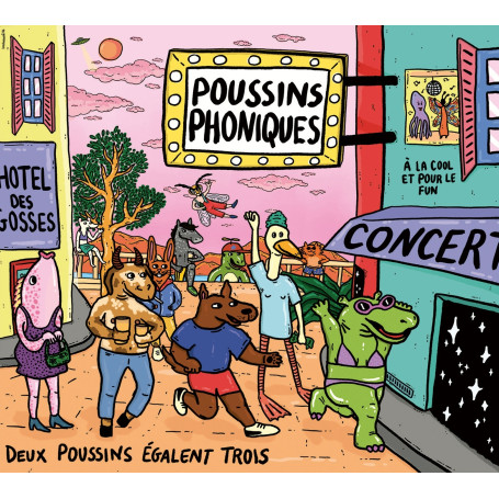 Deux poussins égalent trois