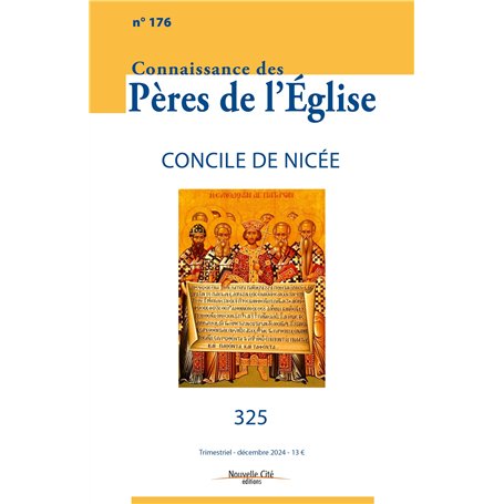 Connaissance des Pères de l'Église n° 176