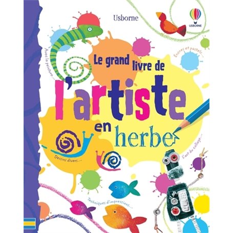 Le grand livre de l'artiste en herbe