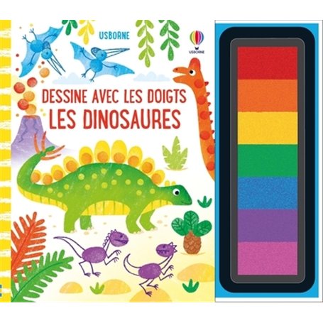 Les dinosaures - Dessine avec les doigts - Dès 4 ans