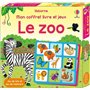 Le zoo - Mon coffret livre et jeux - Dès 3 ans