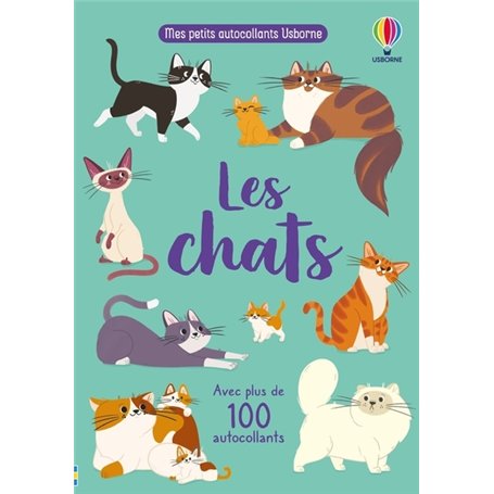 Les chats - Mes petits autocollants Usborne - Dès 3 ans