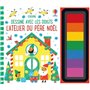 L'atelier du Père Noël - Dessine avec les doigts - Dès 4 ans
