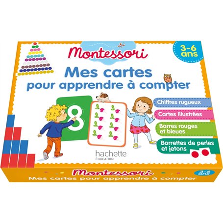 Montessori Mes cartes pour apprendre à compter 3-6 ans 9,69 €