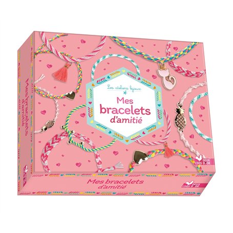 Mes bracelets d'amitié - coffret avec accessoires
