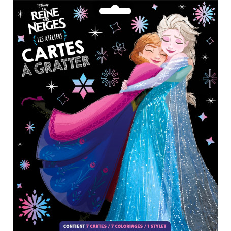 LA REINE DES NEIGES - Pochette Cartes à gratter - Disney