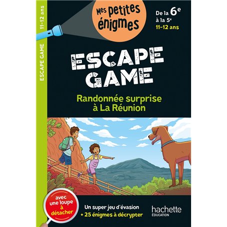 Escape Game - Randonnée surprise à la Réunion - De la 6e à la 5e - Cahier de vacances 2025