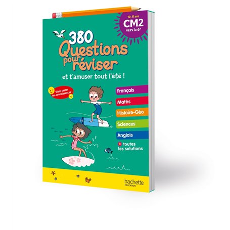 Questions pour réviser - Du CM2 à la 6e - Cahier de vacances 2025