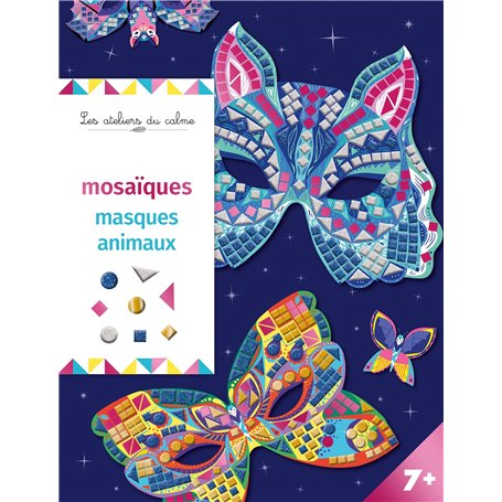 Mosaïques masques animaux - pochette avec accessoires 8,76 €
