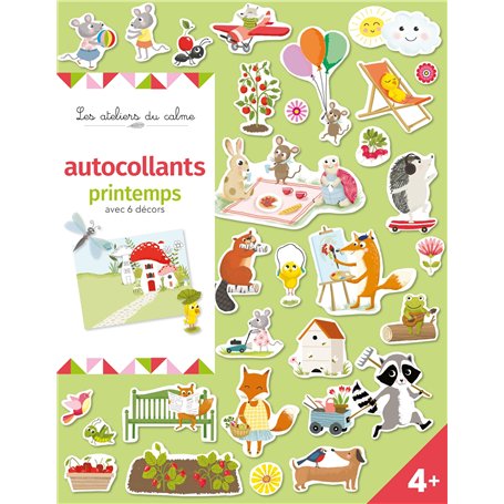 Autocollants Printemps - Avec 6 decors 5,82 €