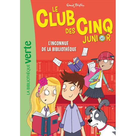 Le Club des Cinq Junior 16 - L'inconnue de la Bibliothèque