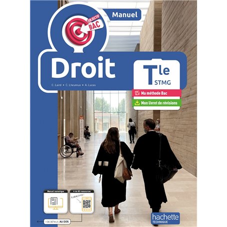 Objectif Bac Droit Terminale STMG (manuel) - éd. 2024