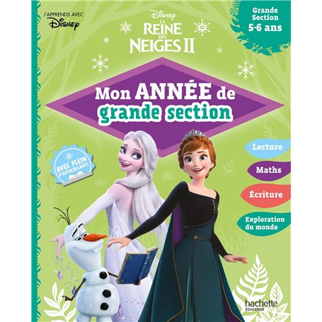 Disney - La Reine des Neiges 2 - Mon année de Grande Section (5-6 ans)