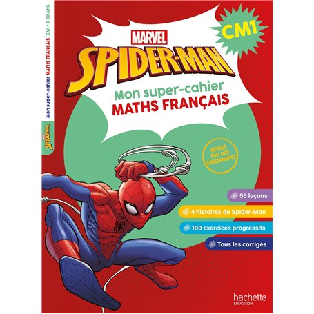 Disney - Marvel - Spider-Man - Mon super-cahier Maths Français - CM1