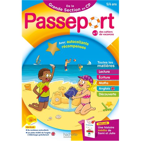 Passeport Maternelle - De la Grande Section au CP (5-6 ans)