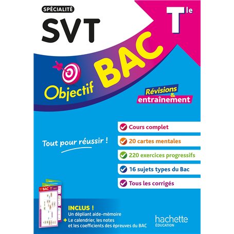 Objectif BAC Tle spécialité SVT BAC 2026
