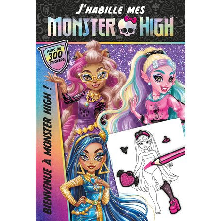 Monster High - J'habille - Bienvenue à Monster High
