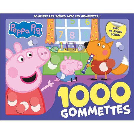 Peppa Pig - 1000 gommettes