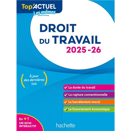 Top'Actuel Droit du travail  2025-2026