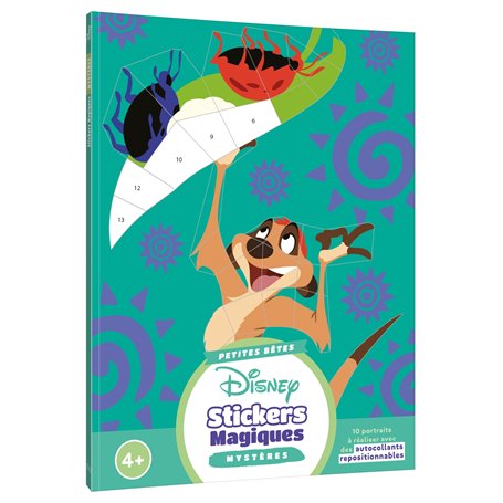 DISNEY - Mes stickers magiques - Mystères (4+) - Petites Bêtes