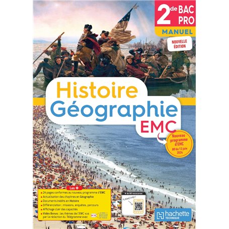 Histoire-Géographie-EMC-2de Bac Pro (manuel) - Éd. 2025