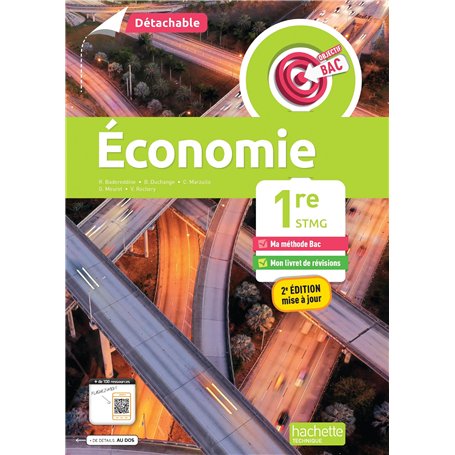 Objectif Bac Economie 1re STMG (détachable) - Éd. 2025
