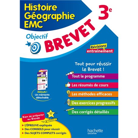 Objectif Brevet - Histoire-Géographie-EMC 3e