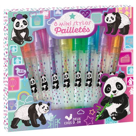 Mini stylos pailletés