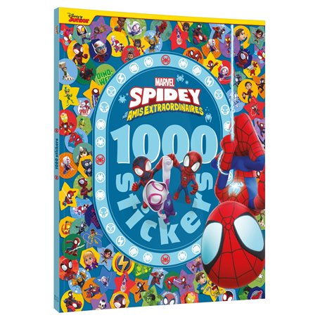 SPIDEY ET SES AMIS EXTRAORDINAIRES - 1000 Stickers - MARVEL