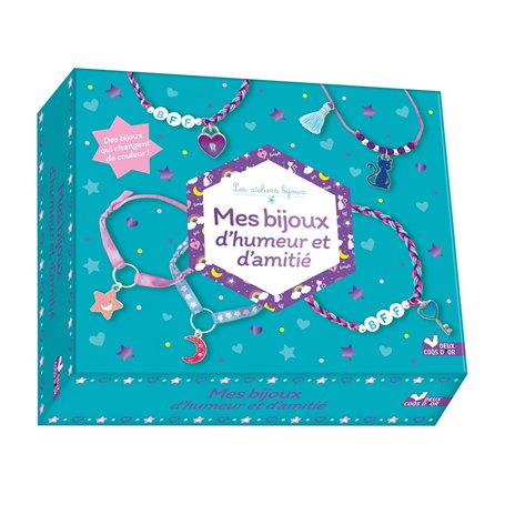 Mes bijoux d'humeur et d'amitié - coffret avec accessoires