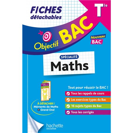 Objectif BAC Fiches - Spécialité Maths Tle