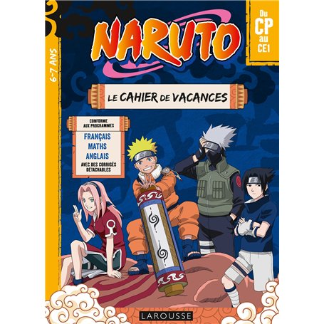 NARUTO - Cahier de vacances du CP au CE1