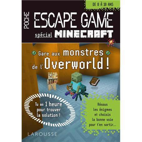 Escape game Minecraft - Gare aux monstres de l'overworld