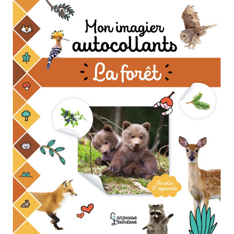 Mon imagier autocollants - La forêt